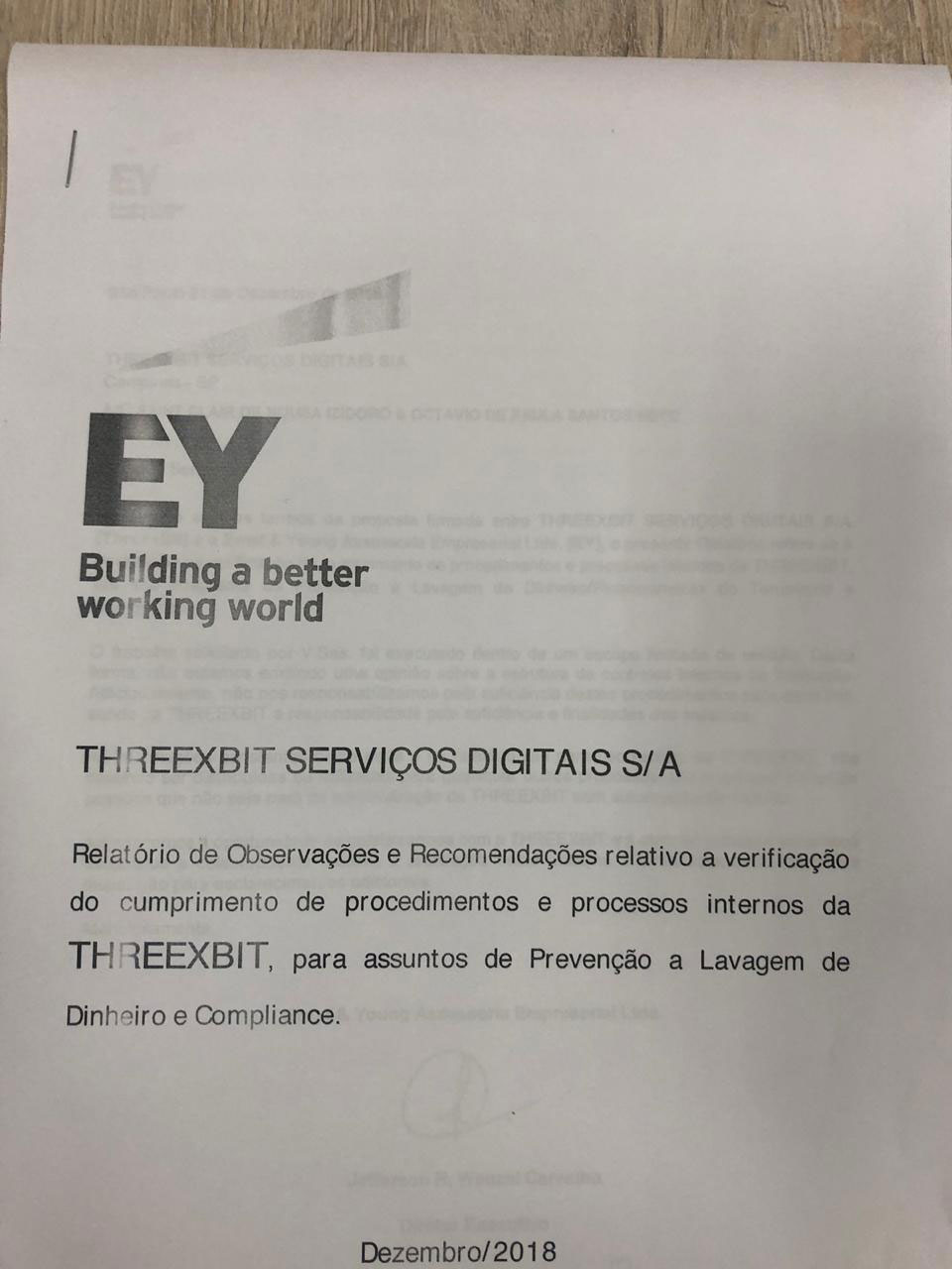 Webitcoin: 3xBit e Big Four: exchange brasileira é avaliada pela Ernst & Young