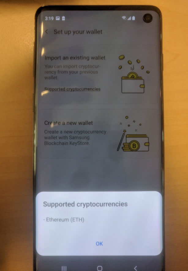 Webitcoin: Imagens revelam que Samsung Galaxy S10 pode conter carteira nativa para criptomoedas