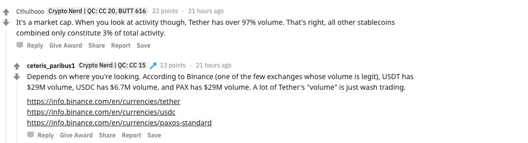 Webitcoin: Dominância da Tether sobre mercado de stablecoins caiu para 75%