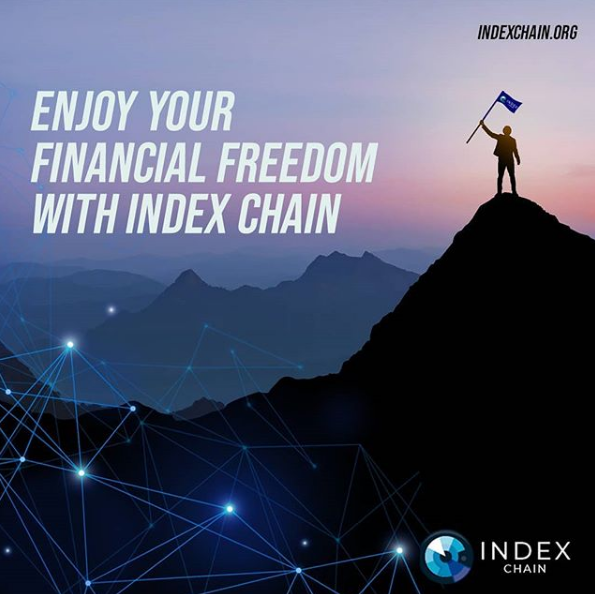 Aproveite sua liberdade financeira com a Index Chain