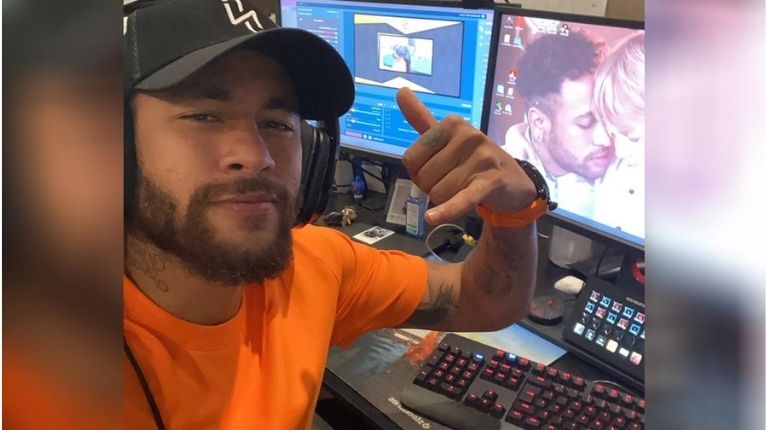 Neymar se torna criador de conteúdo do Facebook Gaming