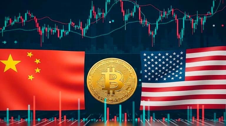 Bitcoin reage as novas negociações de EUA e China